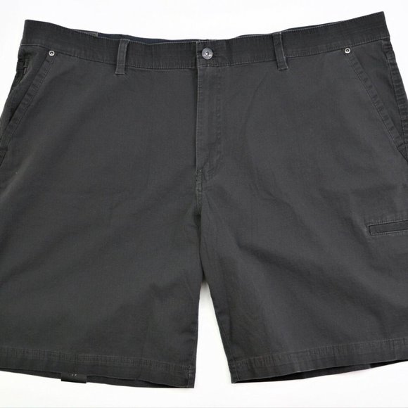 New Weatherproof Men's Ripstop Utility Shorts Size 44 10" Inseam Grey Steel WP - Picture 12 of 12